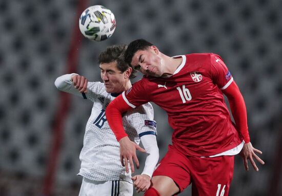 Serbia Soccer Nations League Serbia - Russia