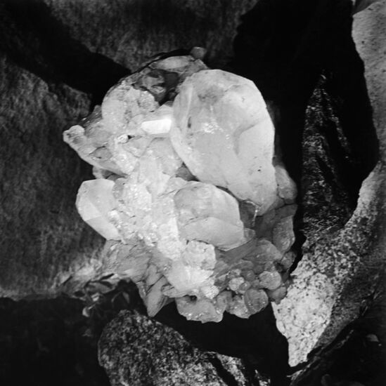 Quartz druse