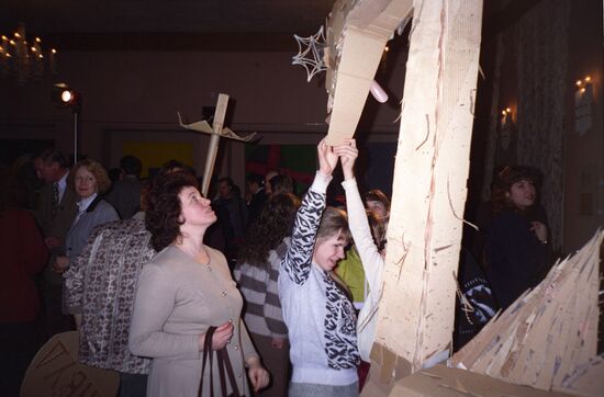 Charity event at Preodoleniye rehabilitation center