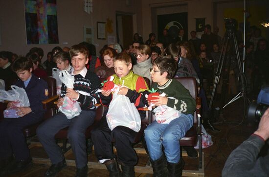 Charity event at Preodoleniye Rehabilitation Center