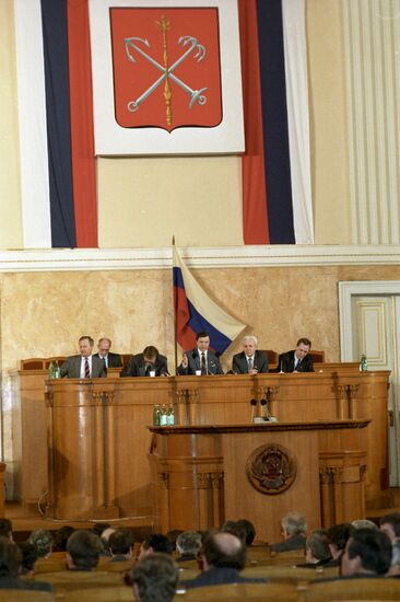 Meeting of leaders of Congress of People's Deputies