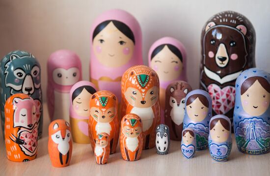 Russia Nesting Dolls