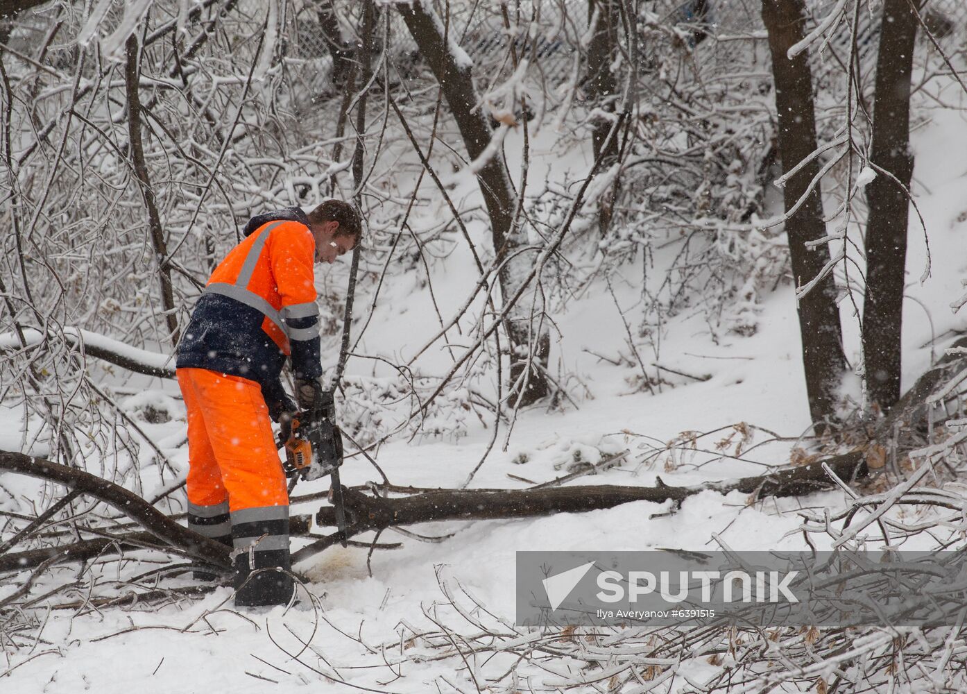 Russia Snow Cyclone Aftermath