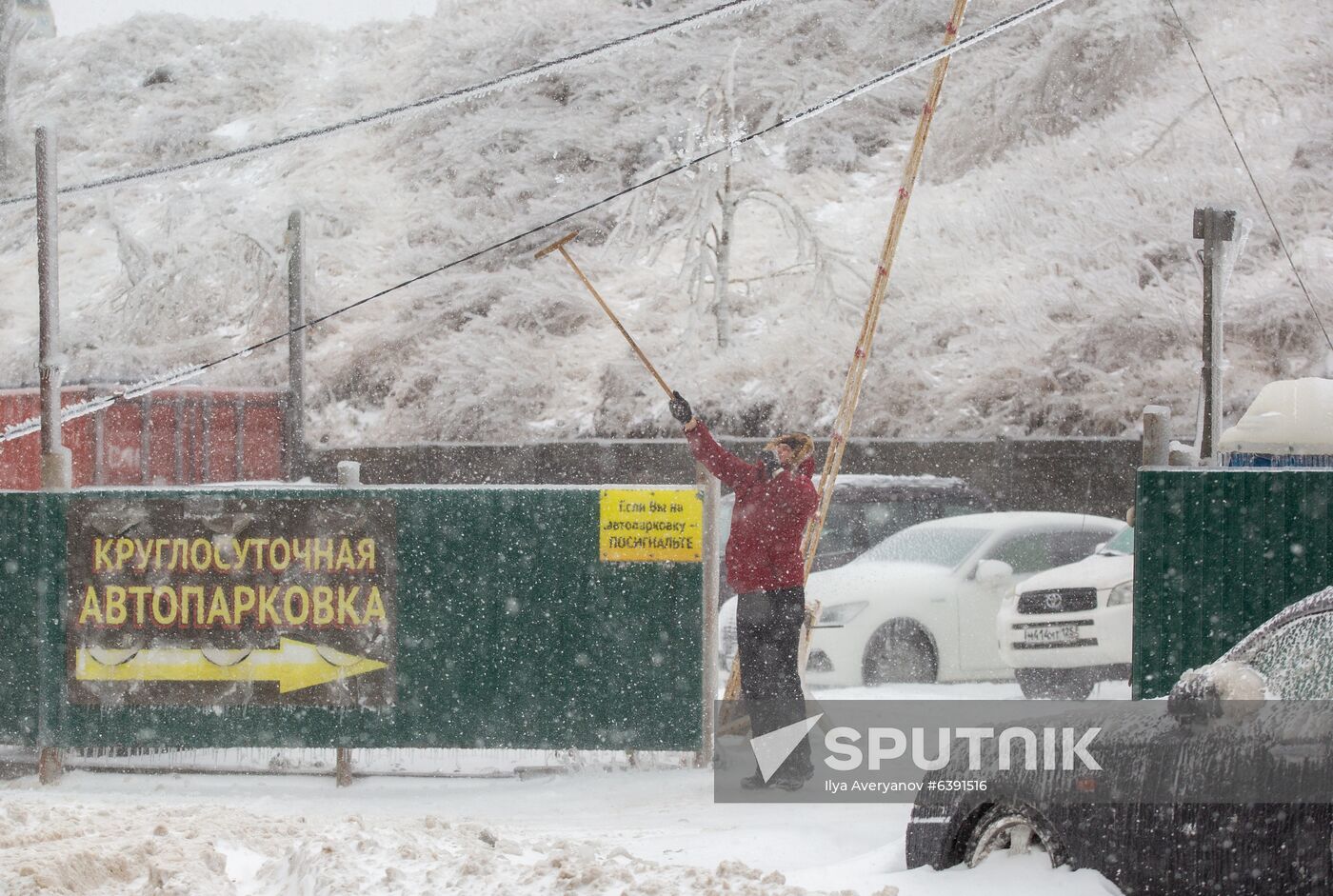 Russia Snow Cyclone Aftermath