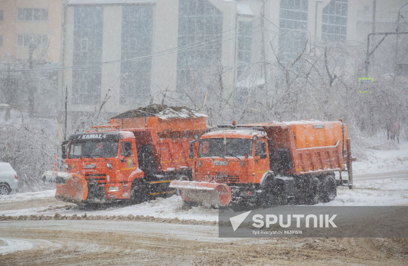 Russia Snow Cyclone Aftermath