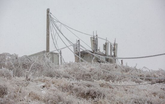 Russia Snow Cyclone Aftermath