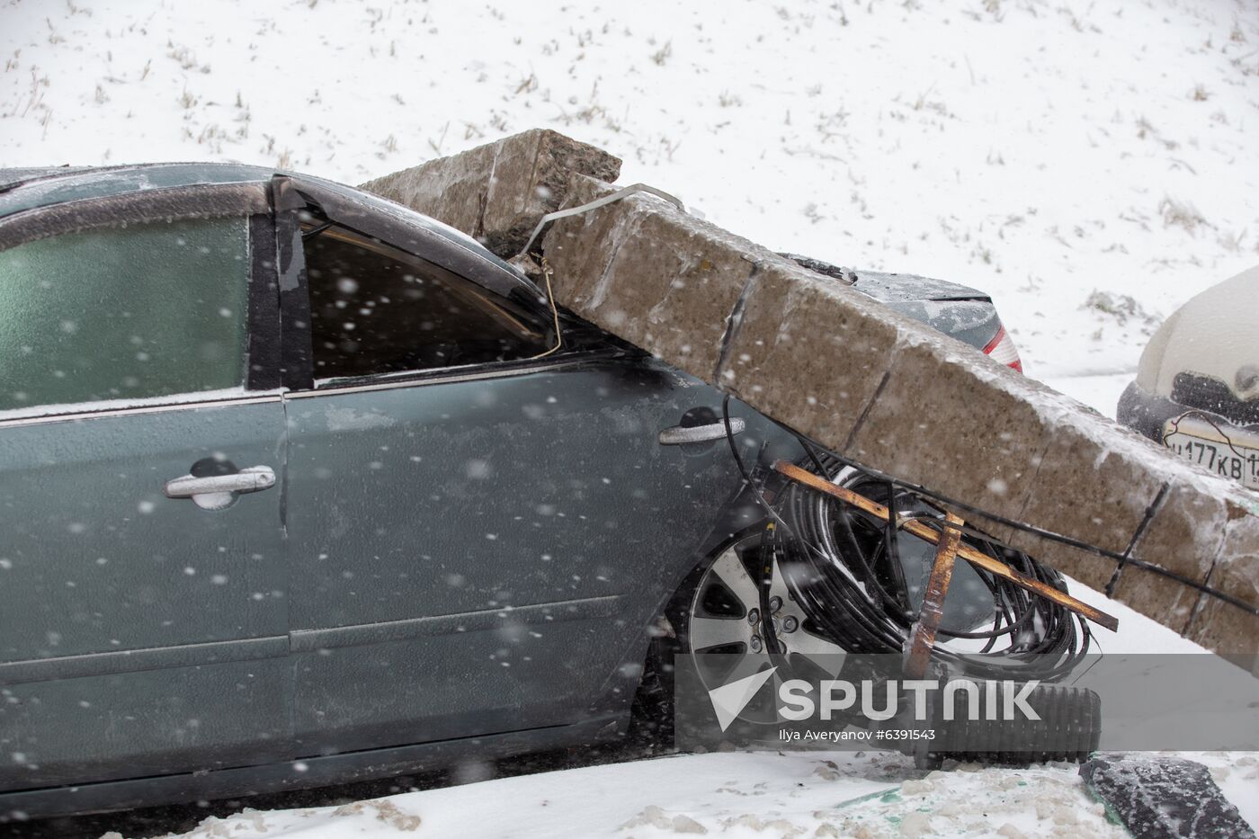 Russia Snow Cyclone Aftermath