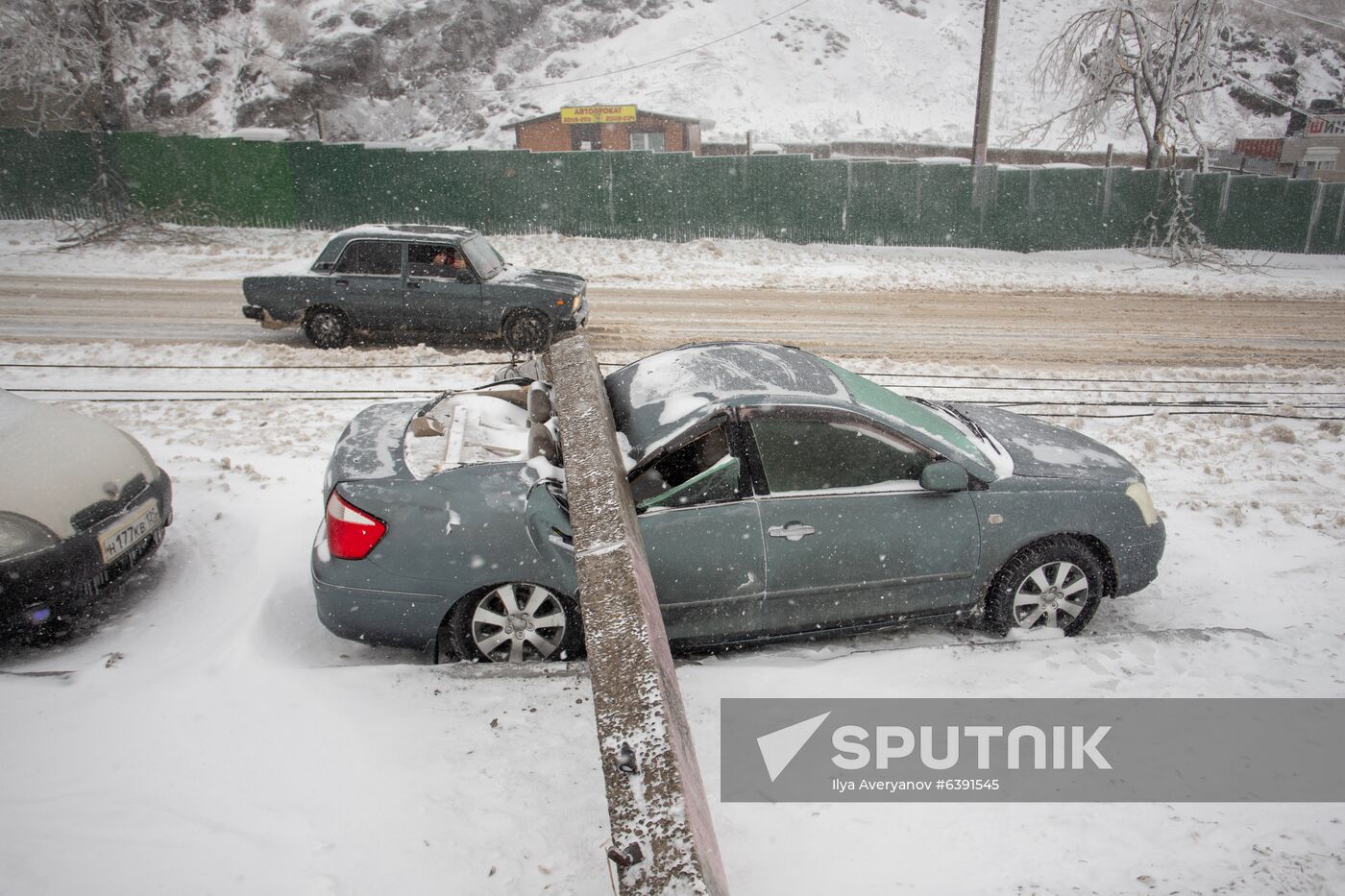 Russia Snow Cyclone Aftermath