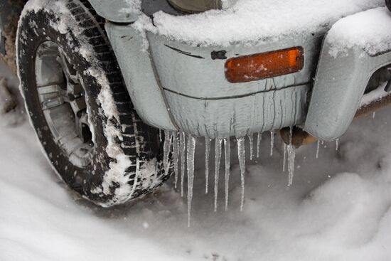 Russia Snow Cyclone Aftermath