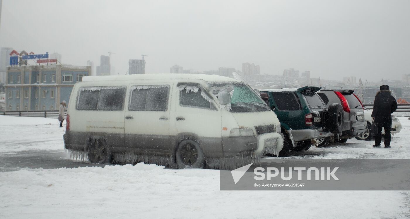 Russia Snow Cyclone Aftermath