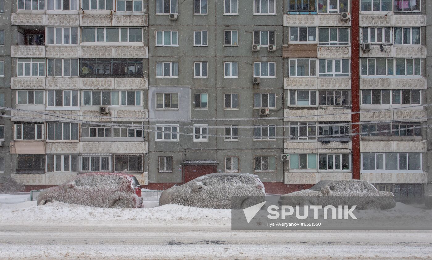 Russia Snow Cyclone Aftermath