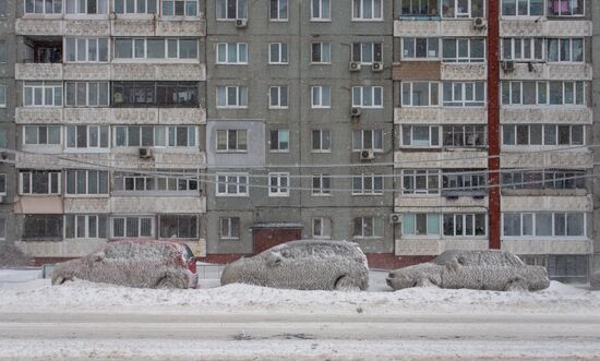 Russia Snow Cyclone Aftermath