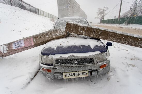 Russia Snow Cyclone Aftermath