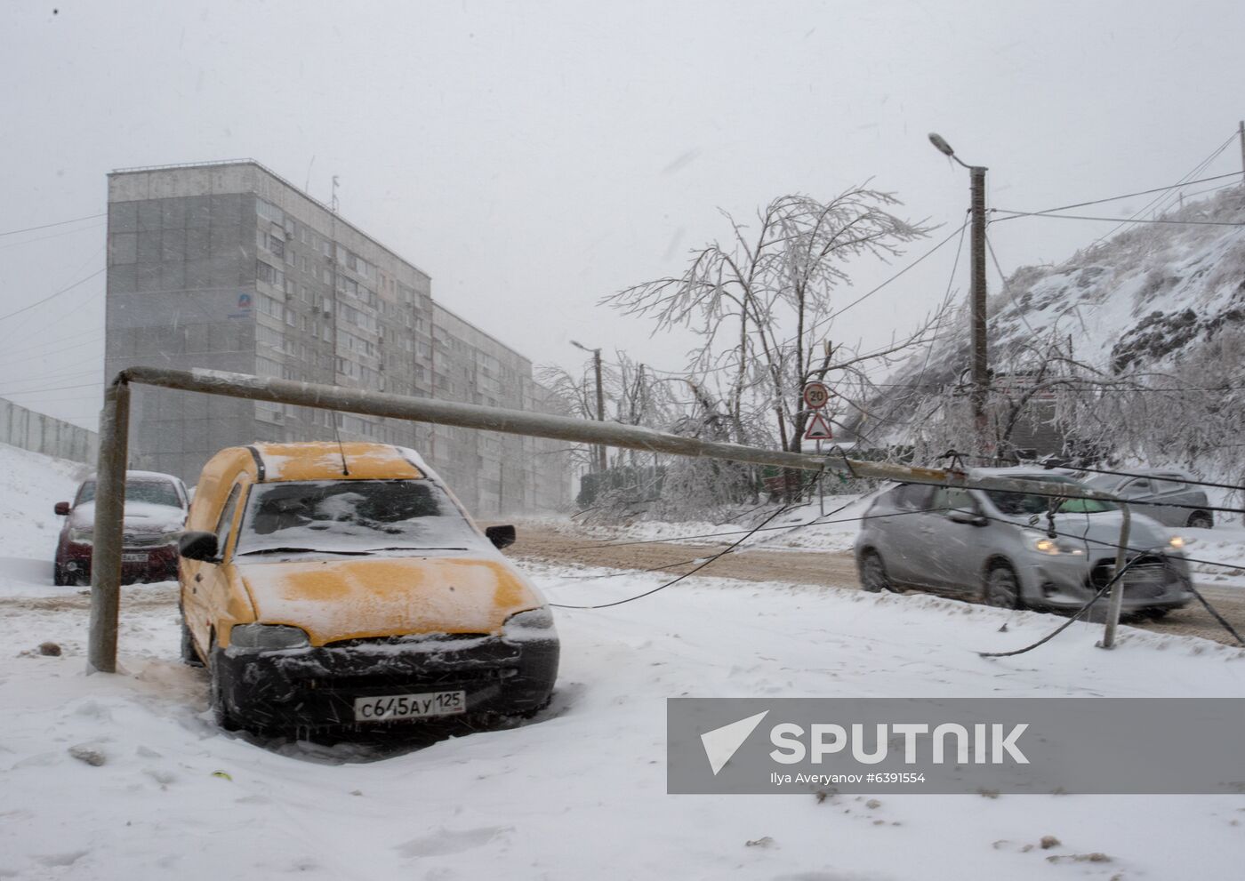 Russia Snow Cyclone Aftermath