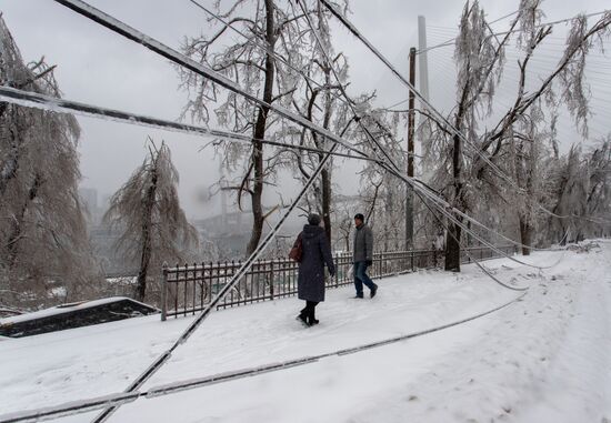 Russia Snow Cyclone Aftermath