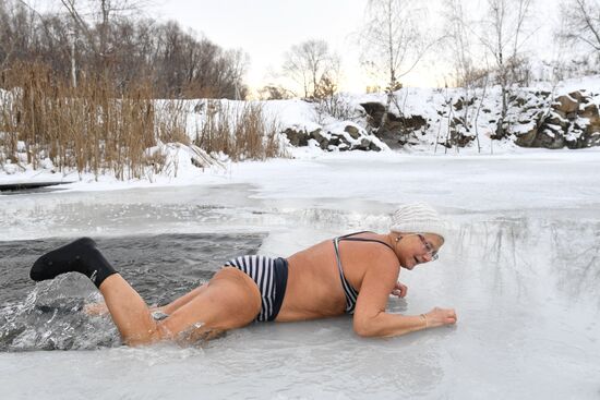 Russia Winter Swimming