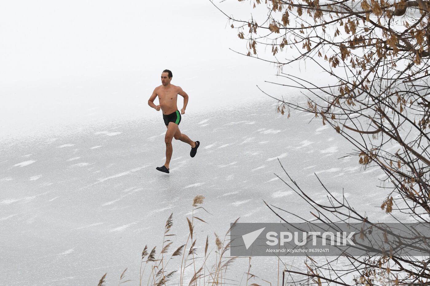 Russia Winter Swimming