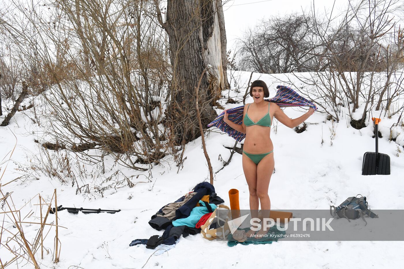 Russia Winter Swimming