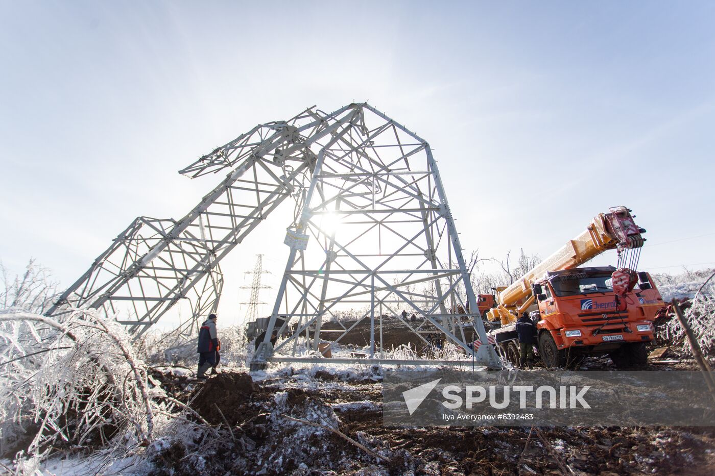 Russia Snow Cyclone Aftermath