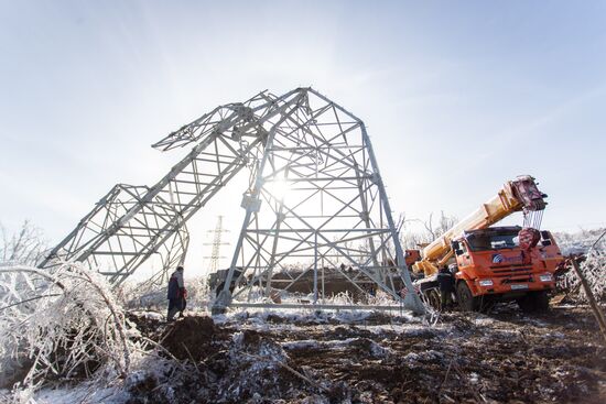 Russia Snow Cyclone Aftermath