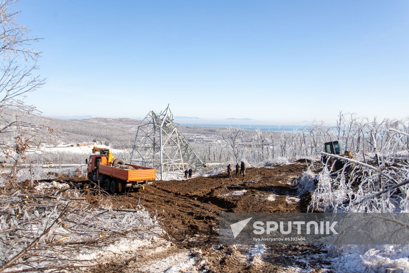 Russia Snow Cyclone Aftermath