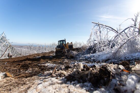 Russia Snow Cyclone Aftermath