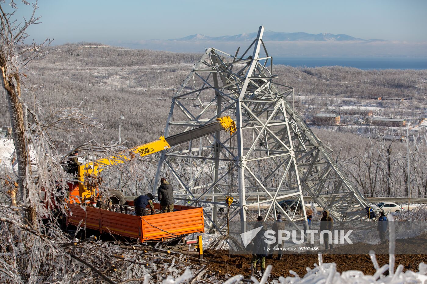 Russia Snow Cyclone Aftermath