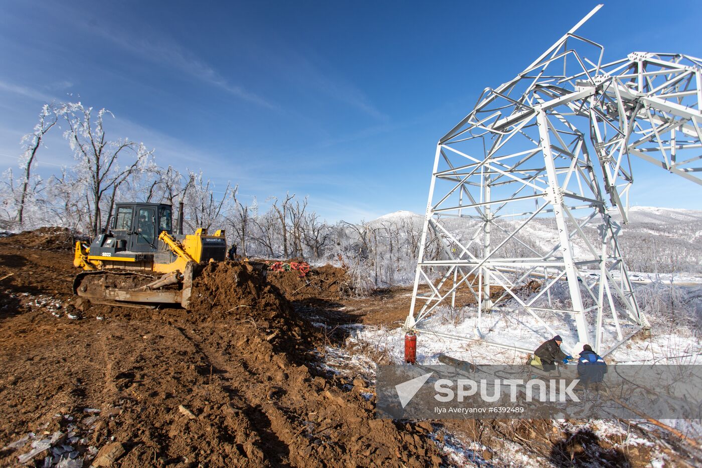 Russia Snow Cyclone Aftermath