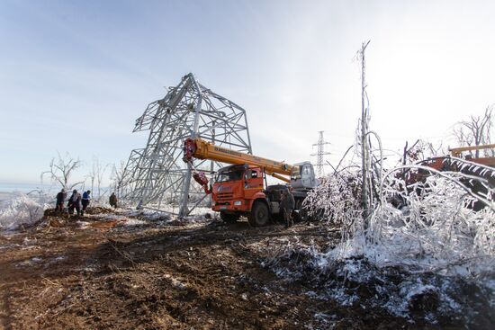 Russia Snow Cyclone Aftermath