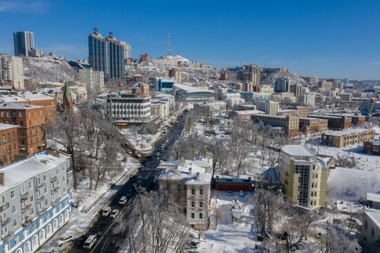 Russia Snow Cyclone Aftermath