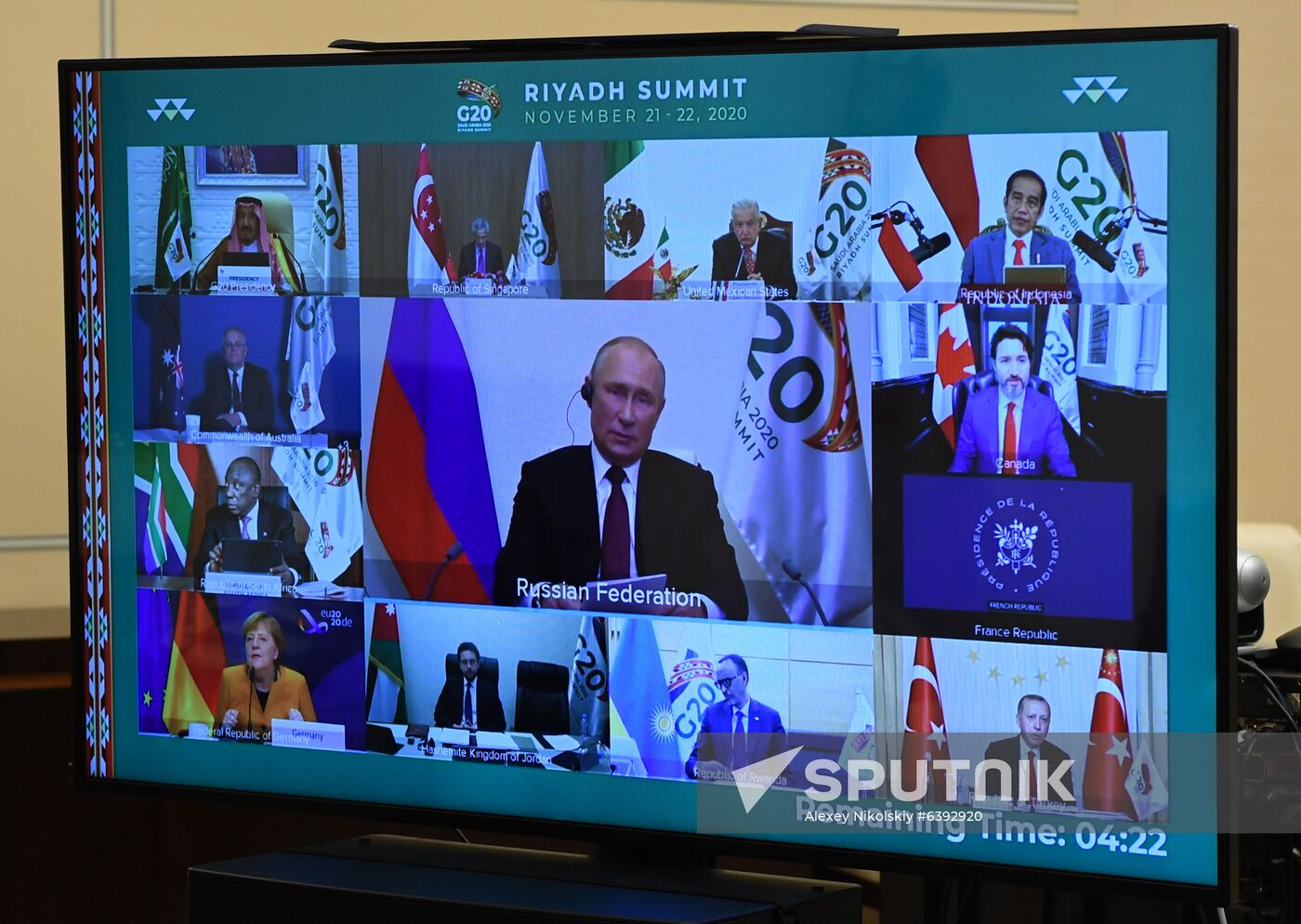 Russia Putin G20