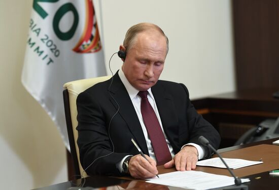 Russia Putin G20