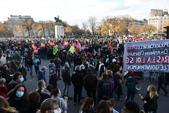 France Police Law Protest