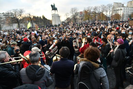 France Police Law Protest