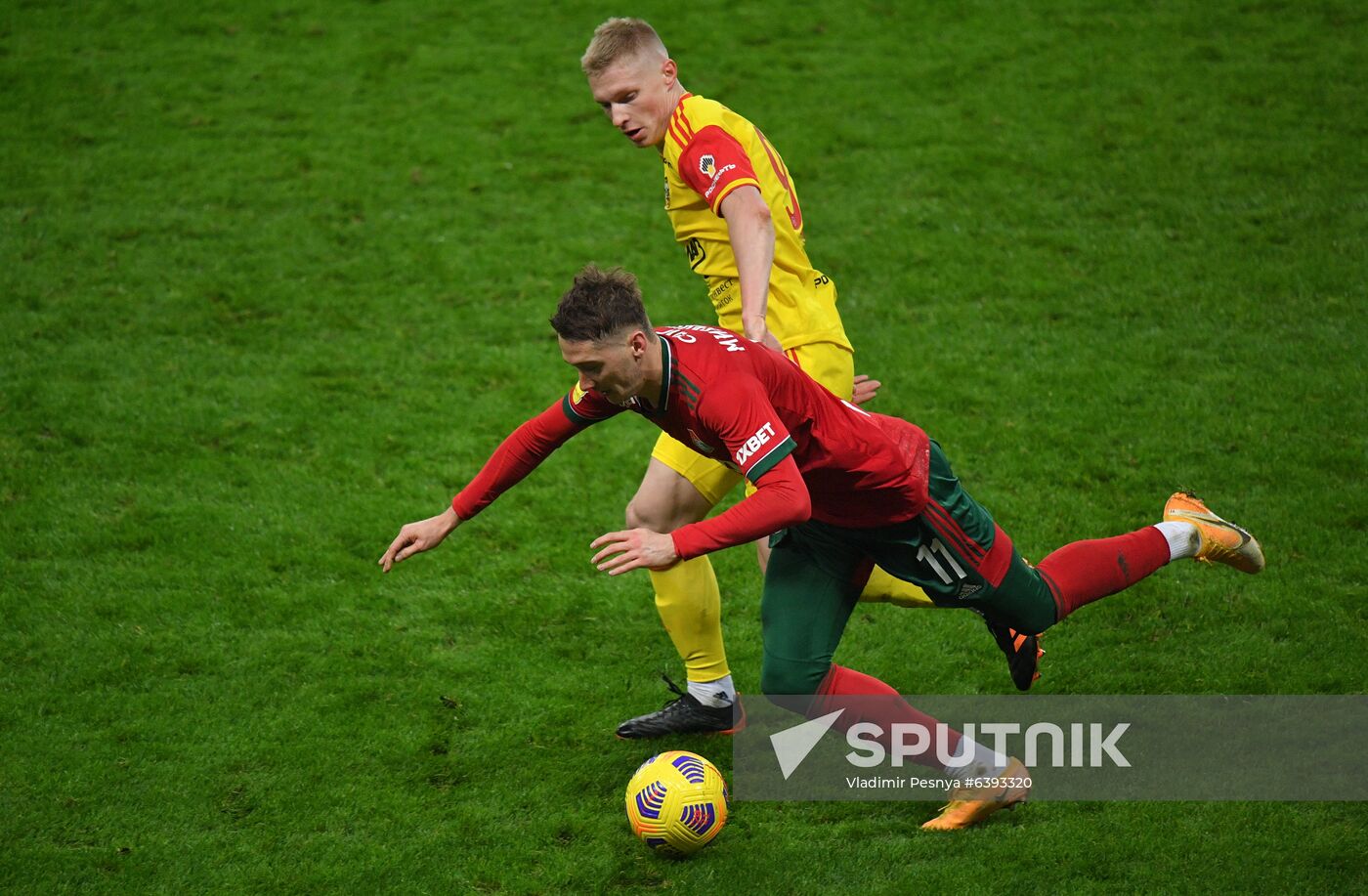 Russia Soccer Premier-League Lokomotiv - Arsenal