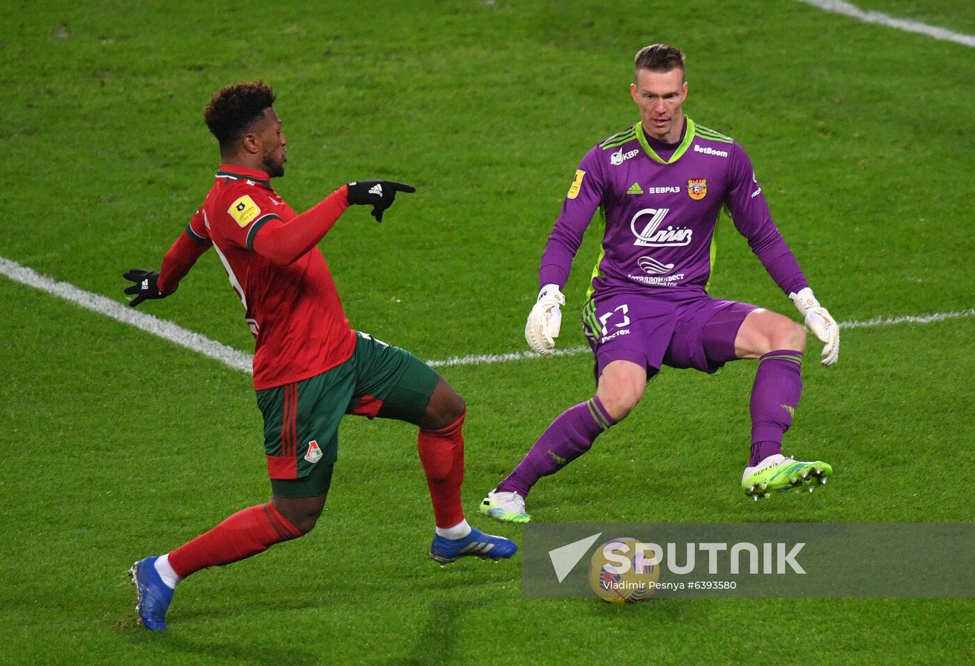 Russia Soccer Premier-League Lokomotiv - Arsenal