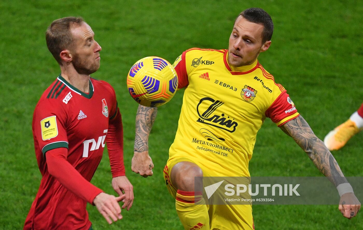 Russia Soccer Premier-League Lokomotiv - Arsenal