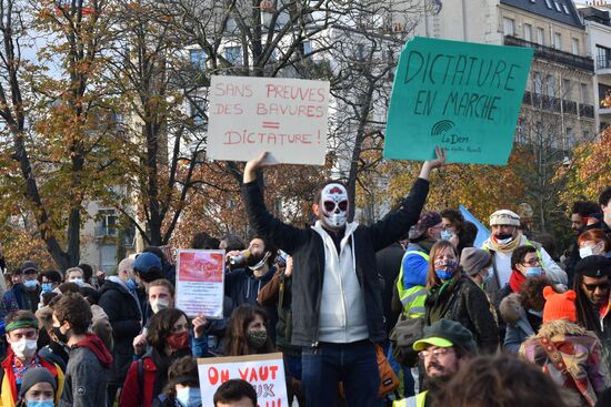 France Police Law Protest