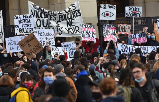 France Police Law Protest