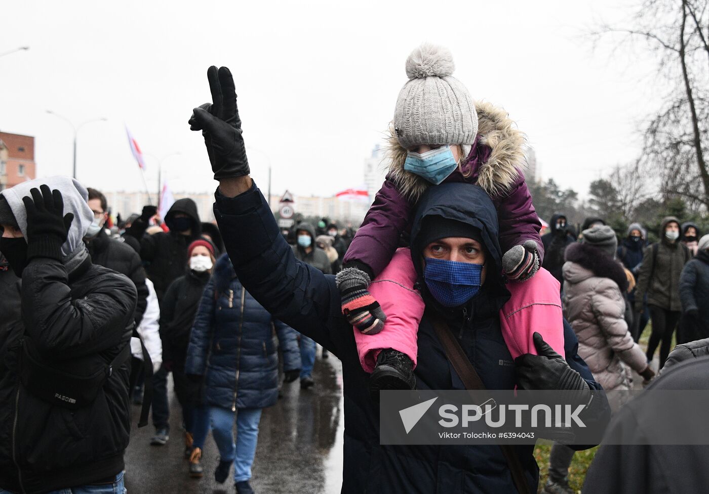 Belarus Presidential Election Protest