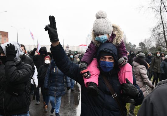 Belarus Presidential Election Protest