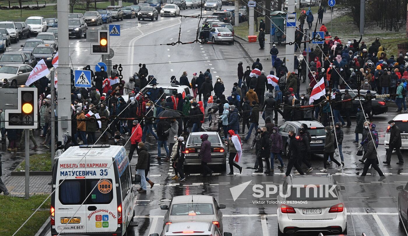 Belarus Presidential Election Protest