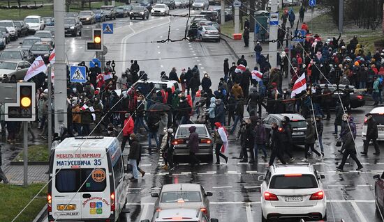 Belarus Presidential Election Protest