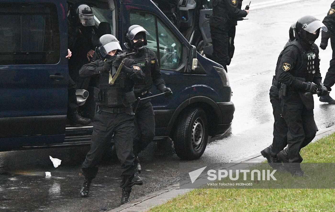 Belarus Presidential Election Protest