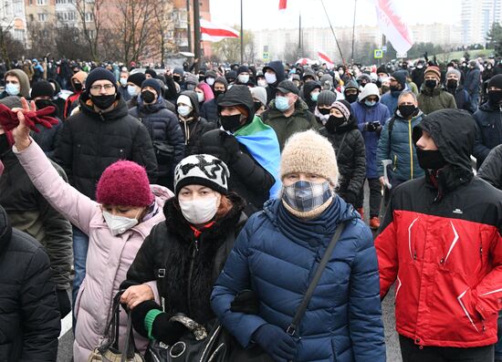 Belarus Presidential Election Protest