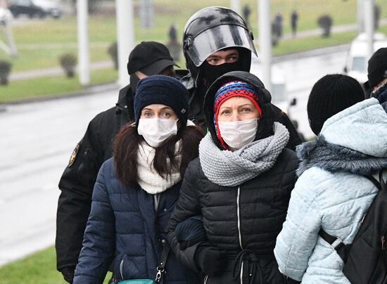 Belarus Presidential Election Protest