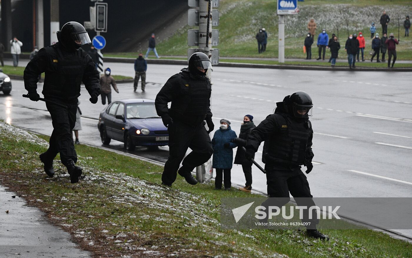 Belarus Presidential Election Protest