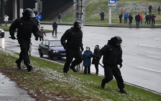 Belarus Presidential Election Protest