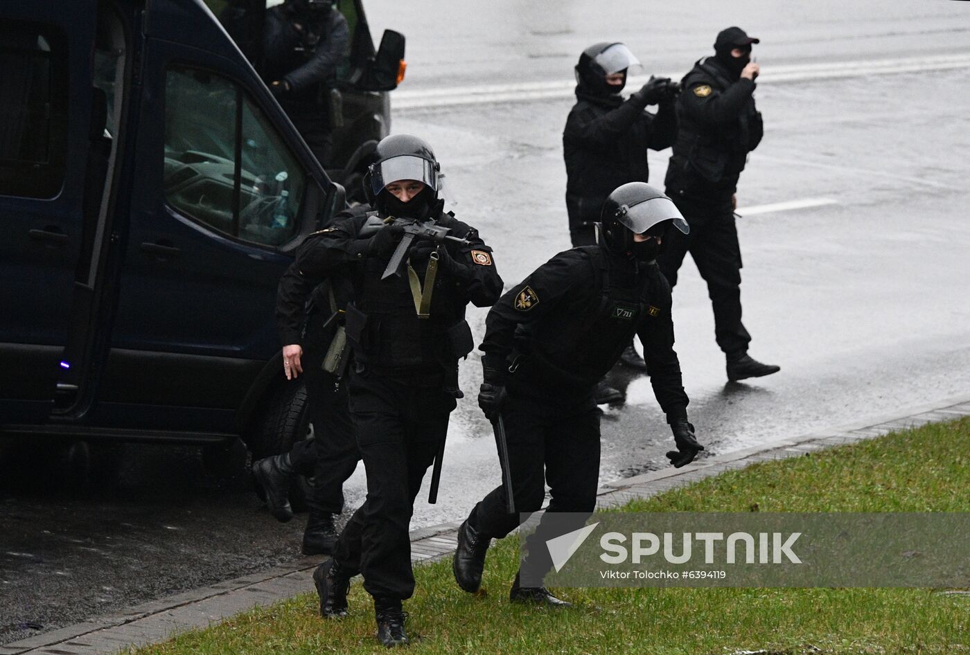Belarus Presidential Election Protest
