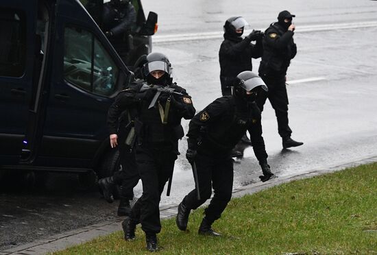 Belarus Presidential Election Protest
